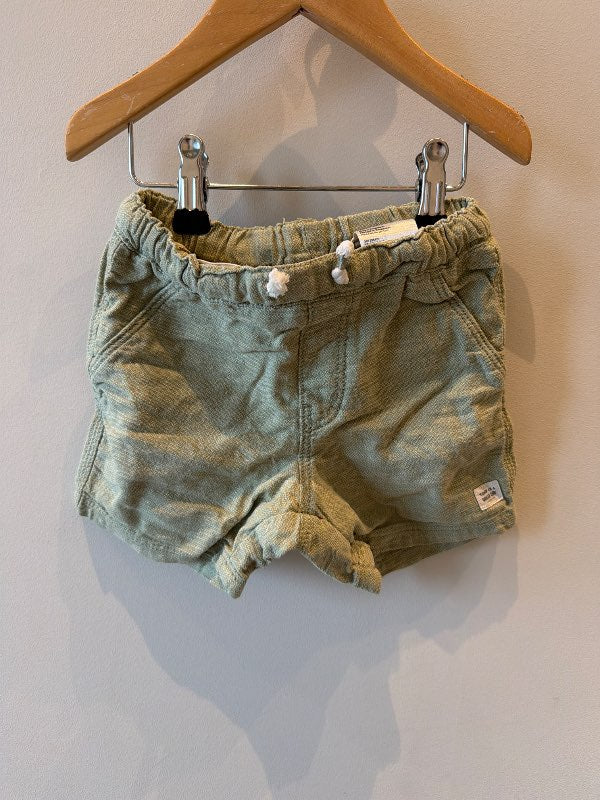Stuttbuxur grænar h&m