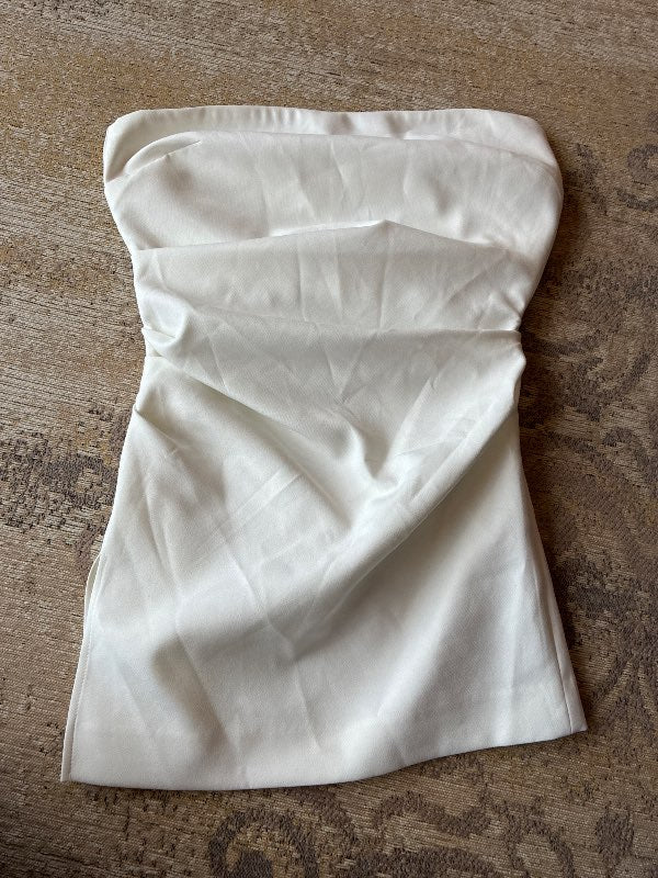 Zara hvitur Toppur