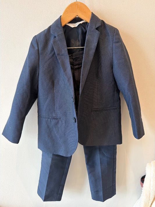 Blá jakkaföt h&m