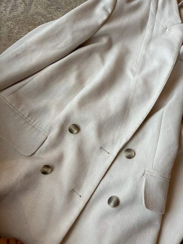 Hvitur blazer