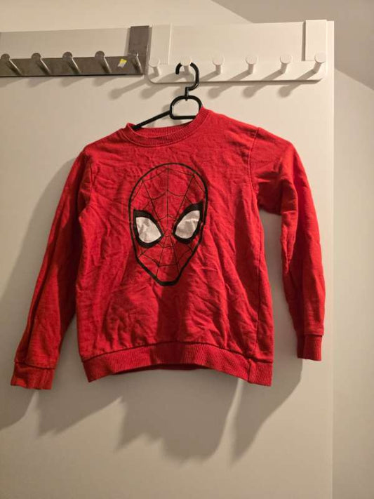 Spidermann peysa rauð