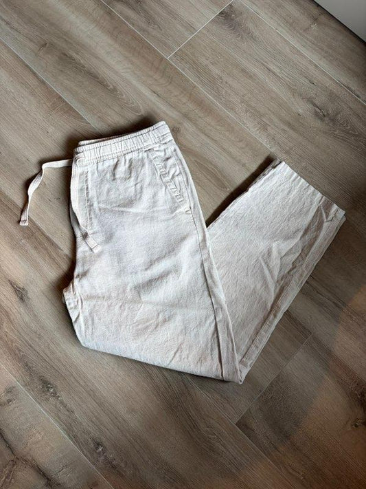 Zara hör buxur ljósar